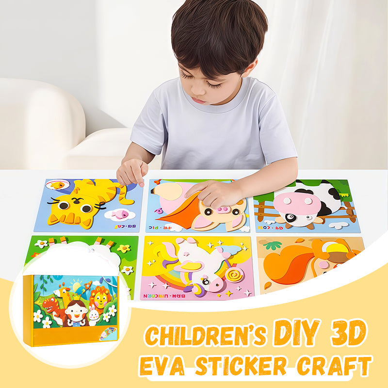 🧩🎨Направи си сам 3D стикери от EVA за деца🎁