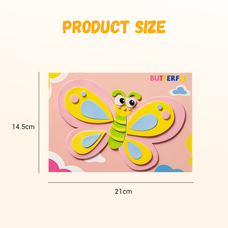 🧩🎨Направи си сам 3D стикери от EVA за деца🎁