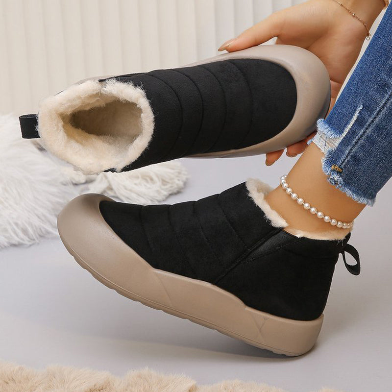 💖Wodoodporne buty zimowe z miękką podeszwą i bawełnianą podszewką