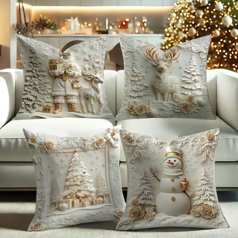 🎄Елегантни коледни калъфки за възглавници