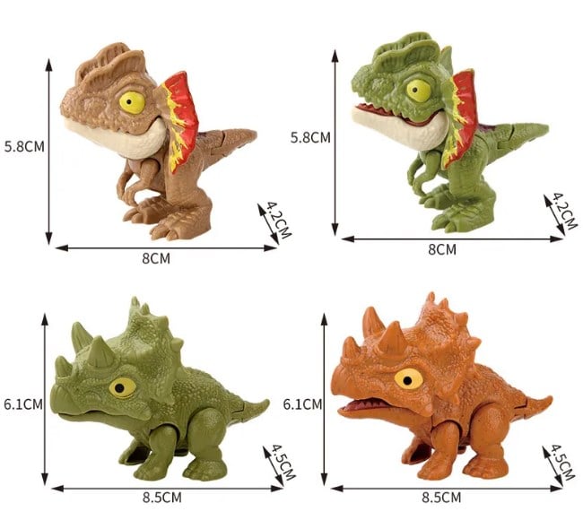 🦕Играчки за зъбките с динозаври