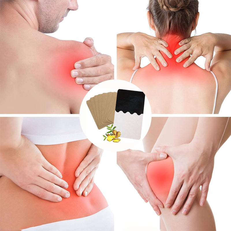 【🎁📿Náhrdelník s ružou zdarma🎁】🔥 Moxibustion Ginger náplasť na zmiernenie bolesti -SKPrírodná medicína Zmierňuje bolesť krku, ramien, kĺbov a kolien-SK