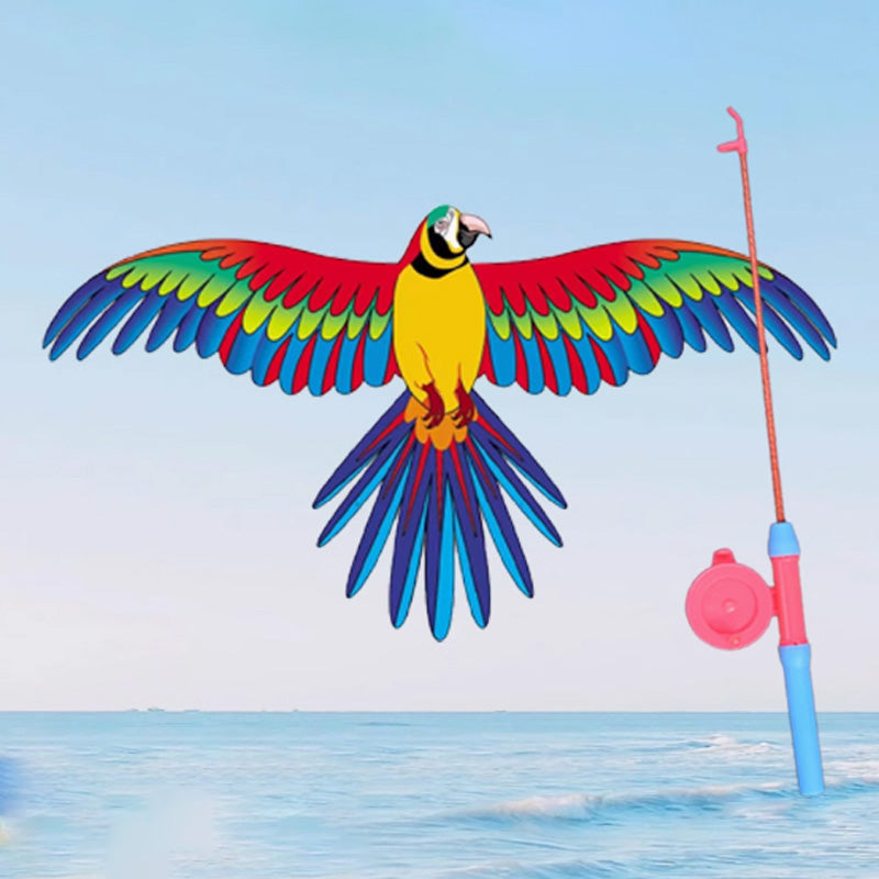 🎣🪁Иновативни хвърчила с въдица✨✨Лесни за управление, безкрайно забавление на открито за деца!