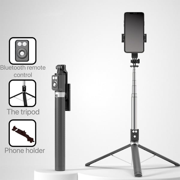 📢📢 50% ОТСТЪПКА!! ⏰ 🔥 Нов 6-в-1 Bluetooth селфи стик