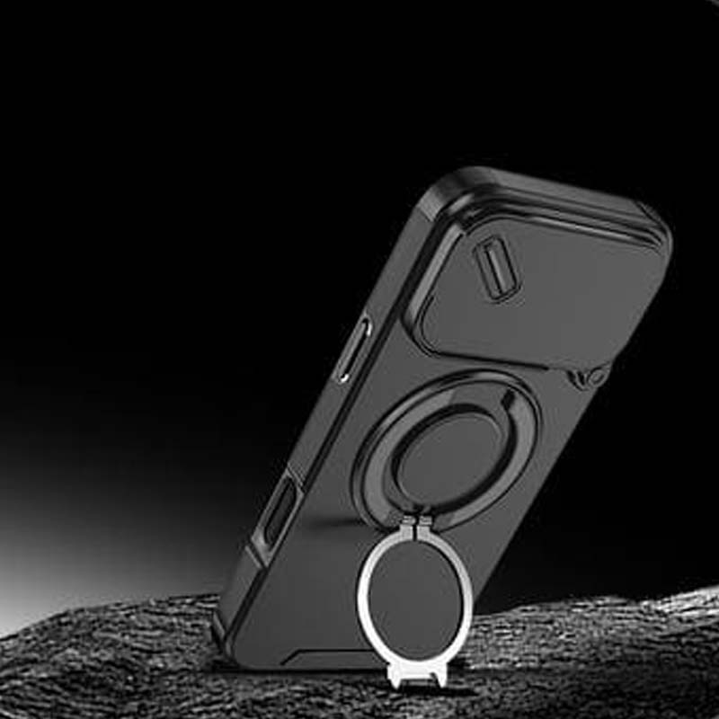 🔥Magnetno ohišje za telefon z obročkom za iPhone✨