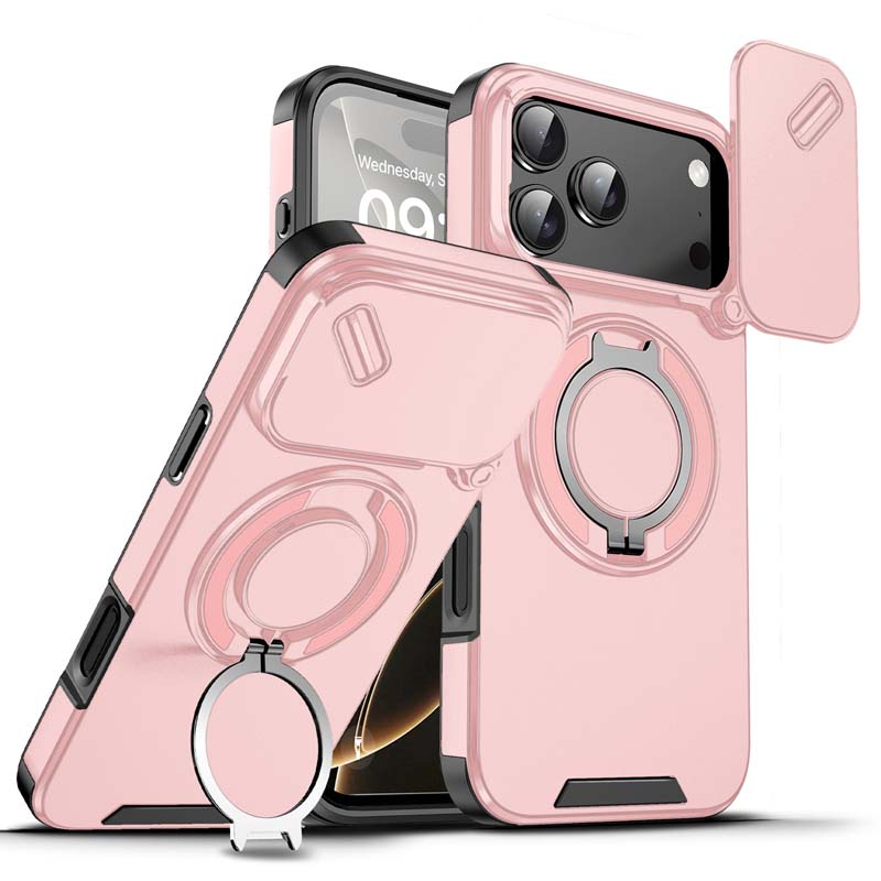 🔥Magnetno ohišje za telefon z obročkom za iPhone✨