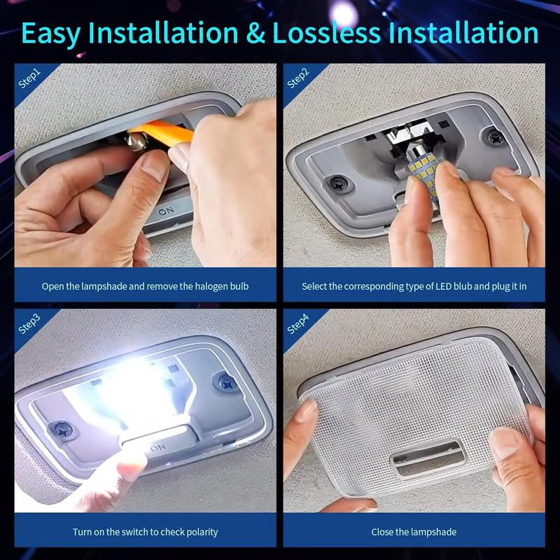 💡 Kit de iluminación interior para coche con 42 LED ultrabrillantes: una mejora plug and play para tu vehículo.-ES