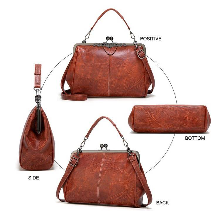 💖[Najlepszy prezent] Elegancka torebka w stylu retro