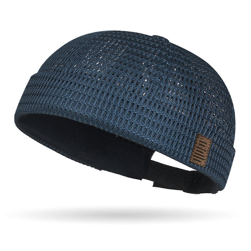 🧢🢊Lahka kapa iz zračne mrežice brez šilta-SI