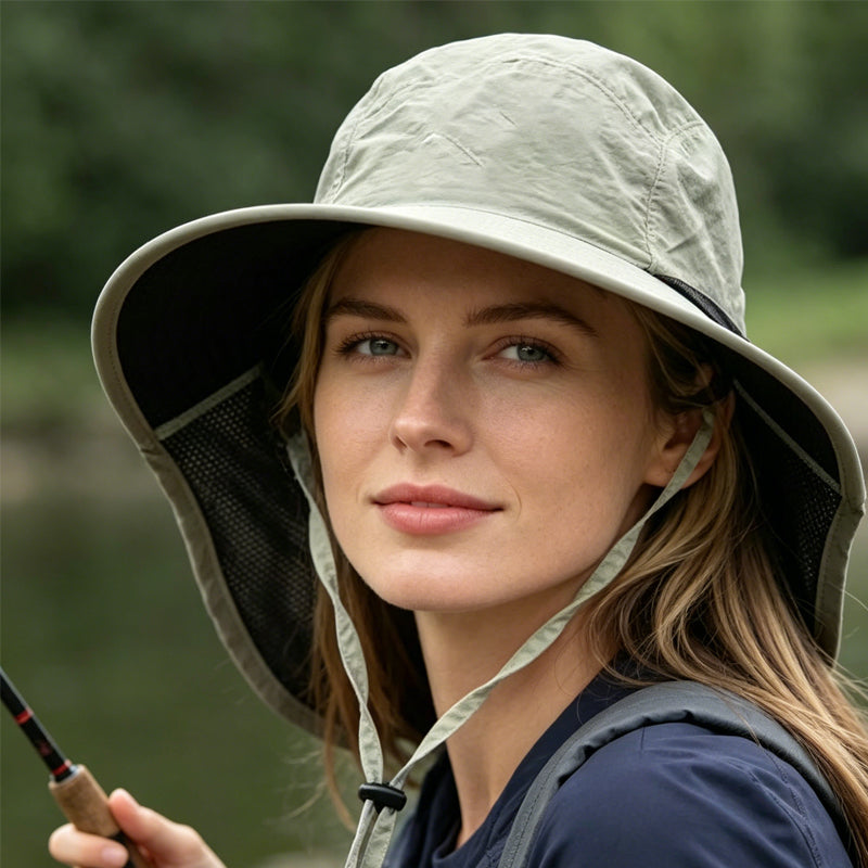 ☀️50% ΕΚΠΤΩΣΗ!! 🧢Unisex Πτυσσόμενο Καπέλο Bucket για Αντηλιακή Προστασία-GR