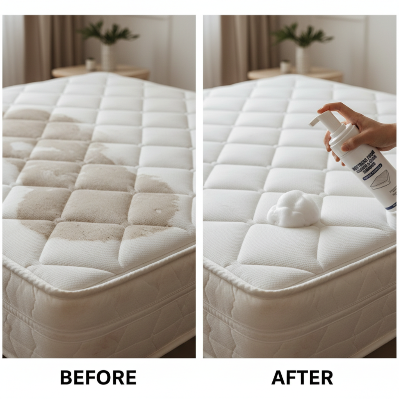 Odśwież swój materac – środek do czyszczenia pianki materacowej o wielofunkcyjnym działaniu – płatność przy odbiorze 🛏️✨