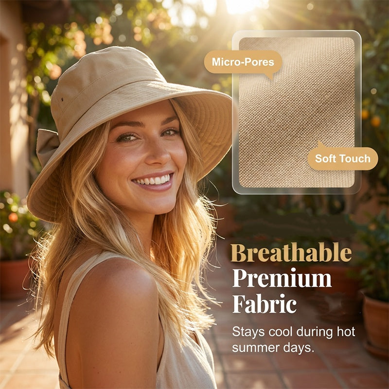 👒☀️Plataus krašto, varlyte surišta moteriška skrybėlė nuo saulės-LT