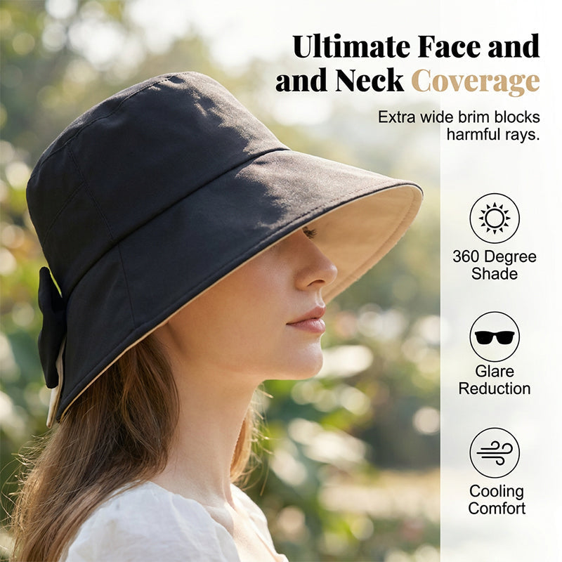 👒☀️Plataus krašto, varlyte surišta moteriška skrybėlė nuo saulės-LT