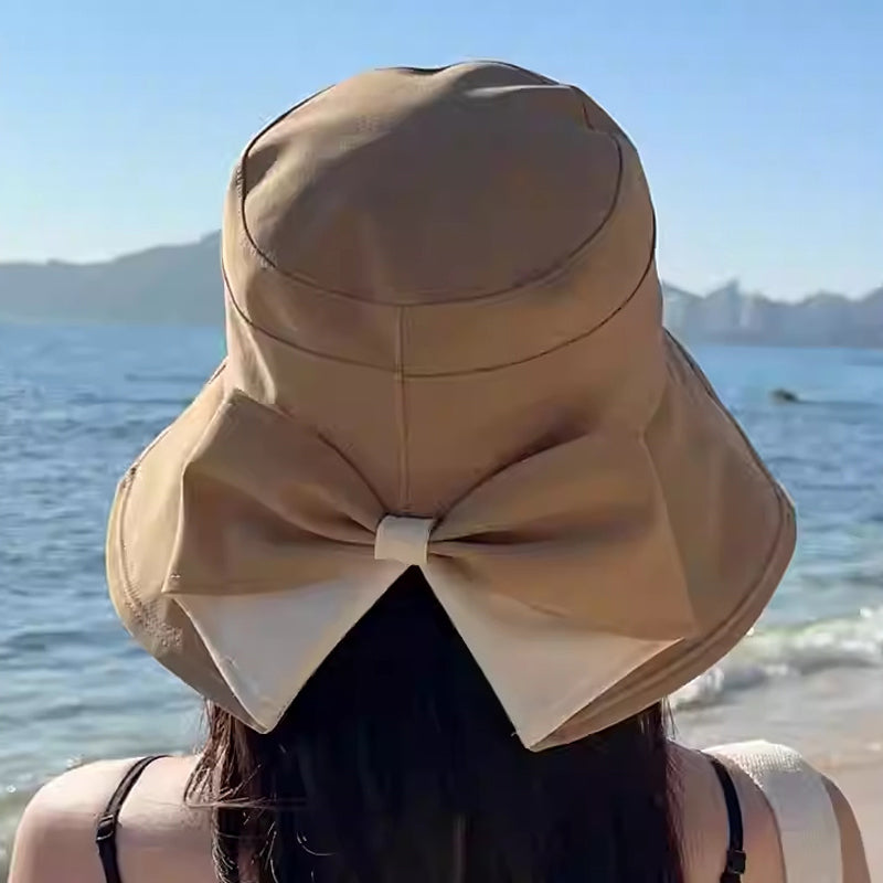 👒☀️Plataus krašto, varlyte surišta moteriška skrybėlė nuo saulės-LT
