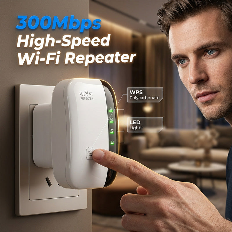 300 Mbps Wi-Fi repetitor in ojačevalec signala-SI