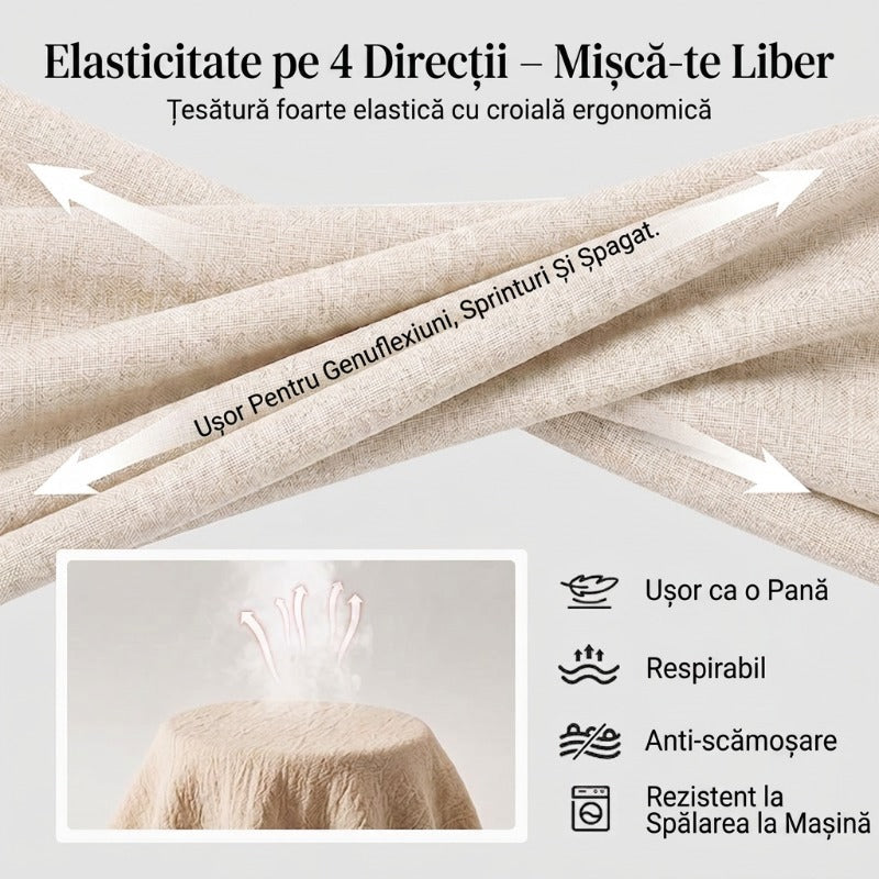 🔥S-2XL⌛️Ženski set: bluza s puf rukavima i široke hlače❤️-HR